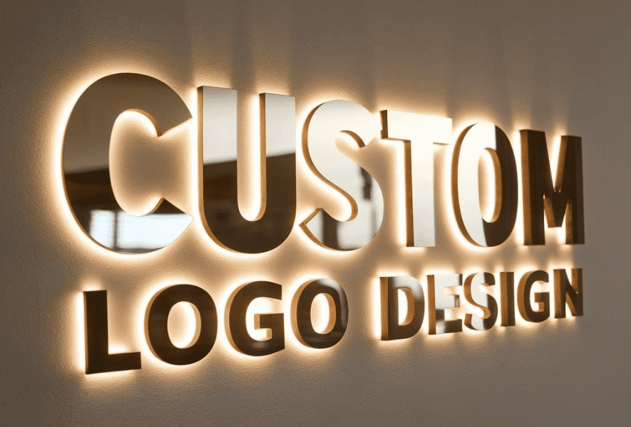3d letter sign board