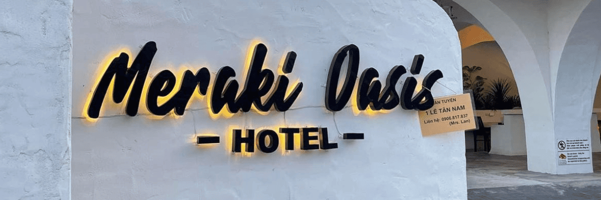 Back Light 3D Signage